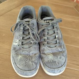 NOBULL Gray Floral Sneakers